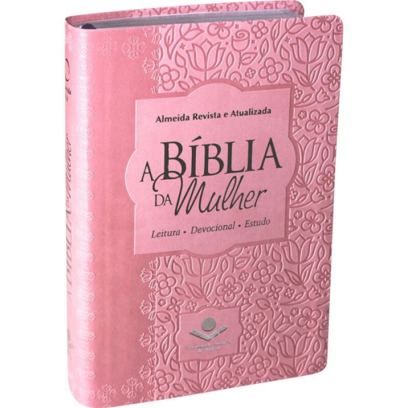 Bíblia Sagrada da Mulher| De Estudo | Capa Sintética | Rosa Claro | RA065BMRA2